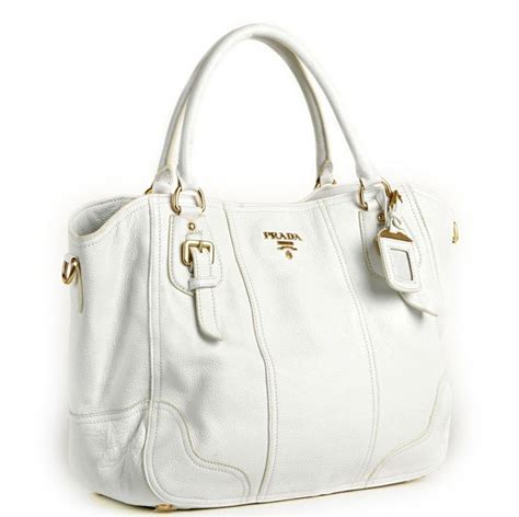 prada white purse|prada handbags white leather.